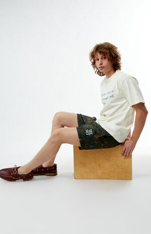 x PacSun Floral 4.5" Swim Trunks image number 6