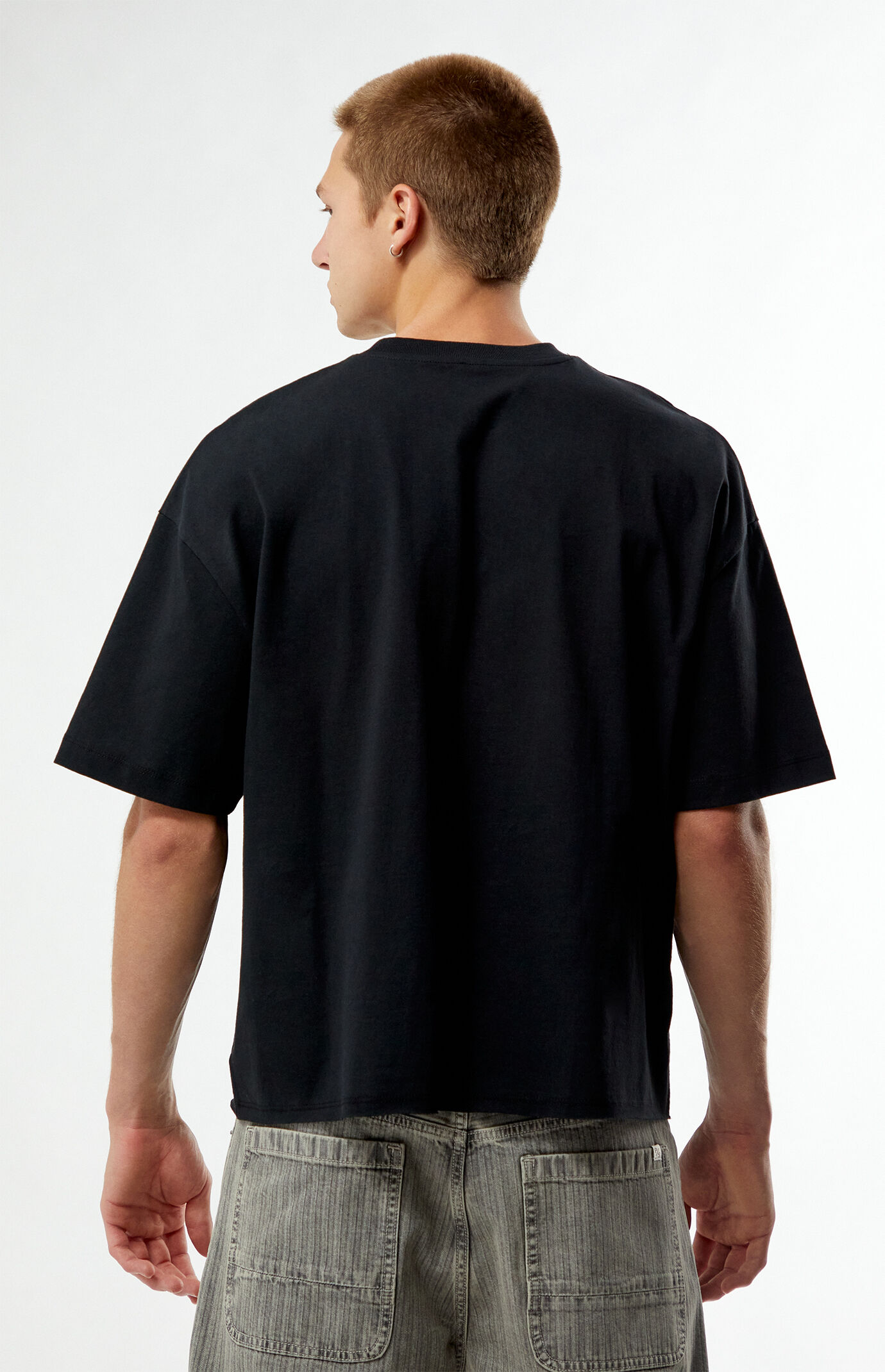 Pacsun Santorini Cropped Boxy T-Shirt