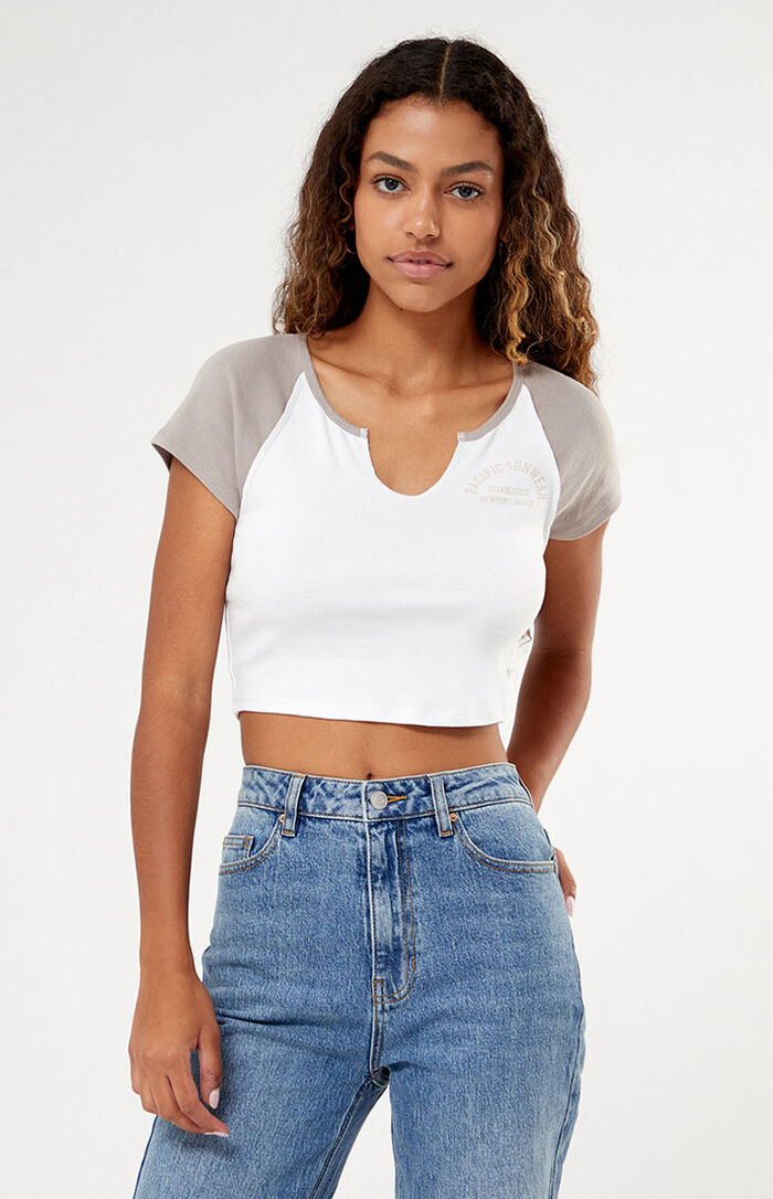 PacSun Est. Newport Beach Pacific Sunwear Notched TShirt PacSun