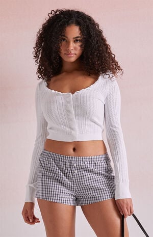 Plaid Micro Boxer Shorts image number 2