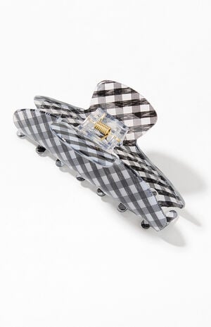 Plaid Hair Claw Clip image number 2