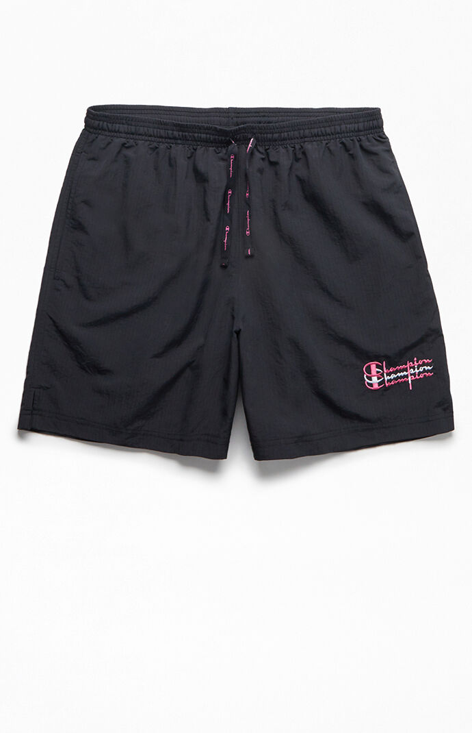 pink champion shorts mens