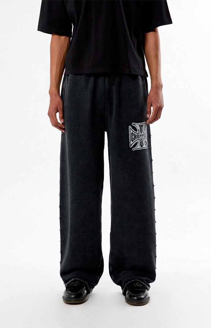 West Coast Choppers Frayed Sweatpants