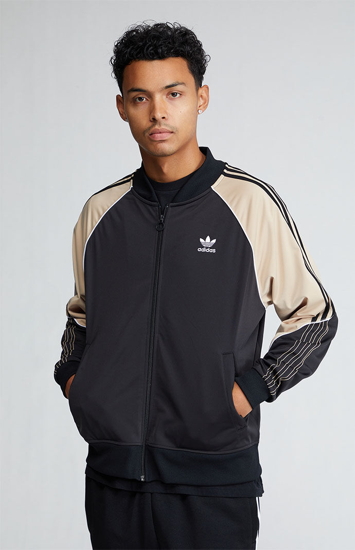 Adidas tricot cheap snap track jacket