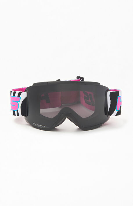 Squad XL Zebra Snow Goggles