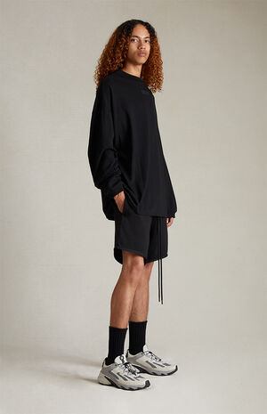 Jet Black Long Sleeve T-Shirt image number 6