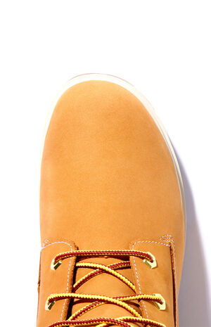 Women's Wheat Premium 14inch Lace-Up Waterproof Boots image number 2