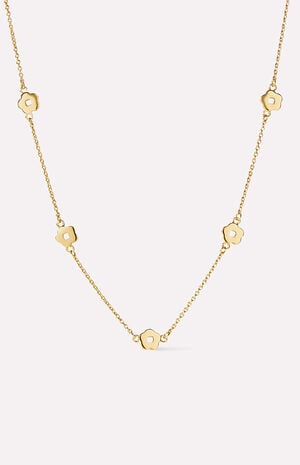 Rowena Flower Station Necklace