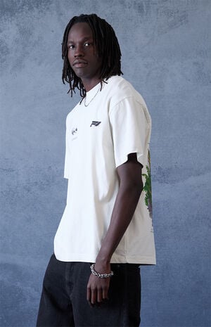 x Pacsun Riviera World Racing Club T-Shirt image number 3