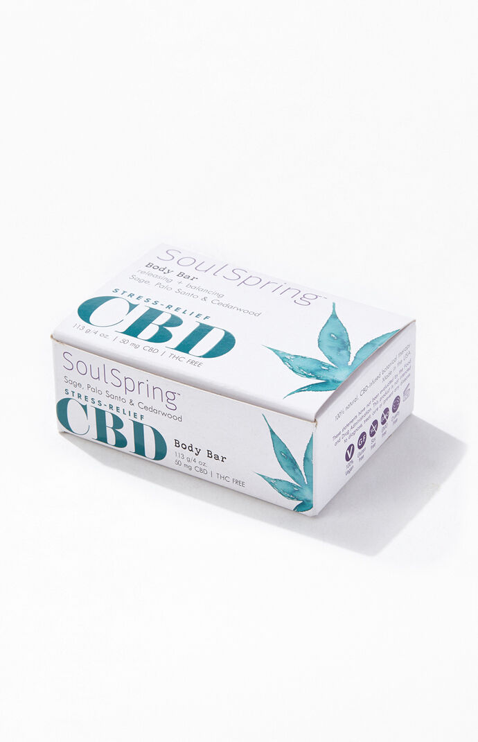 Stress-Relief CBD Body Bar Soap