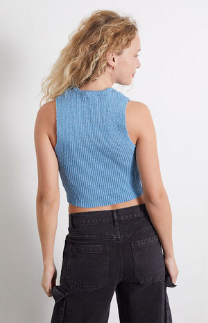 Chunky Split Hem Tank Top image number 3