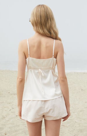 Cream Edith Tank Top image number 4