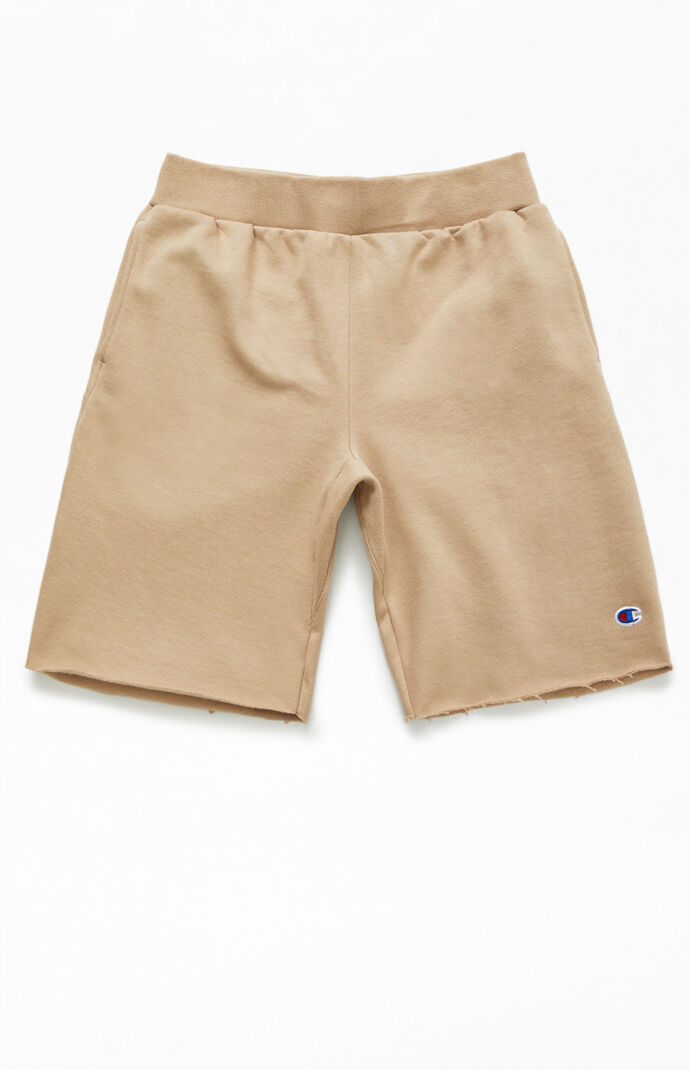 Reverse Weave Cutoff Sweat Shorts
