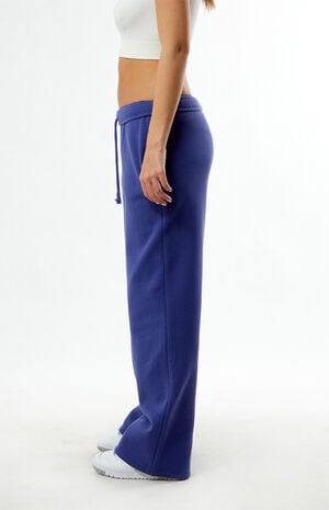 Chainstitch Floral Baggy Sweatpants image number 3