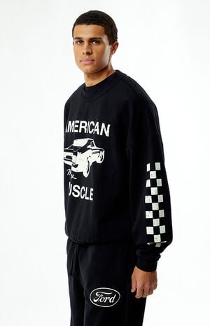 American Muscle Crew Neck Sweatshirt image number 3
