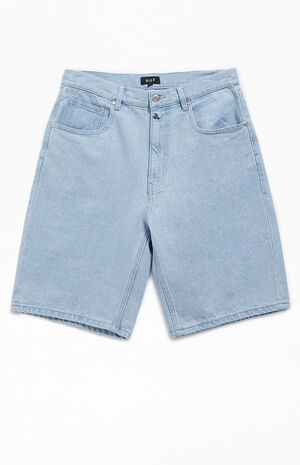 Bayview Light Blue Denim Shorts image number 1