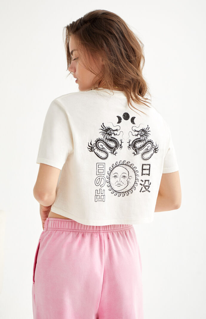 Dragon Cropped T-Shirt