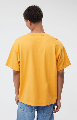Orange Oversized Terry T-Shirt image number 3