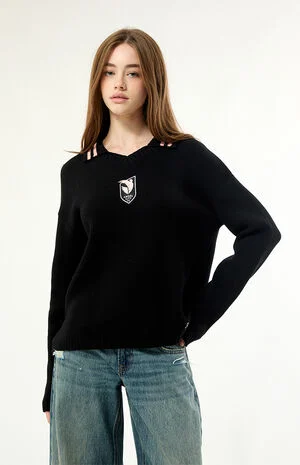 Knit Polo Long Sleeve Shirt image number 1