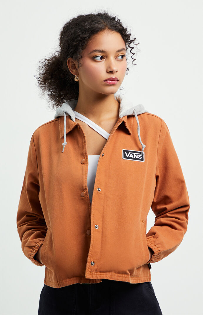 vans coach jacket womens