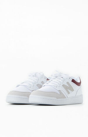 Burgundy BB480 Mesh Shoes image number 2