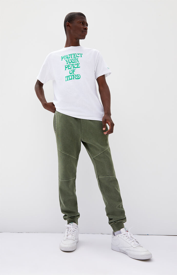 Pacsun shop green joggers