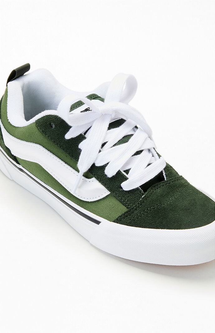 Vans Kids Forest Green Knu Skool Shoes