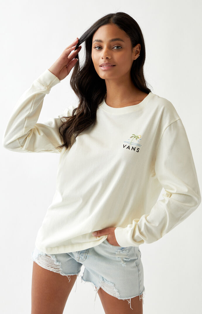 Retro Retirement Long Sleeve Boyfriend T-Shirt