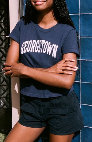 Georgetown Cropped  T-Shirt