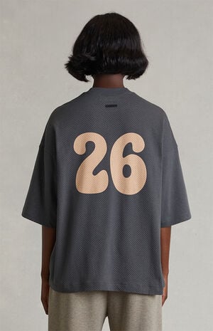 Women's Iron Gray Merch Mesh T-Shirt image number 4