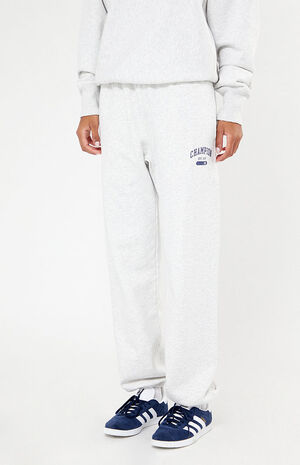 Gray Reverse Weave Sweatpants image number 2