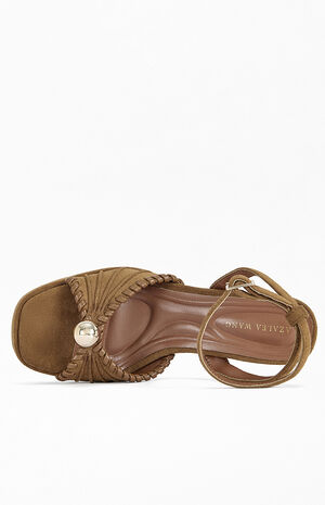 Women's Cael Brown Block Sandals image number 4