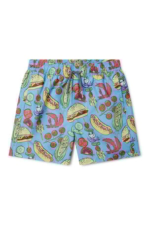 Kids Grill Master 5.5" Swim Trunks image number 3