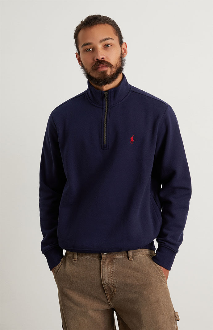 Polo Ralph Lauren Quarter Zip Sweatshirt PacSun