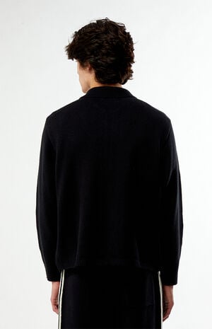 Bronco Ribbed Full Zip Sweater image number 3