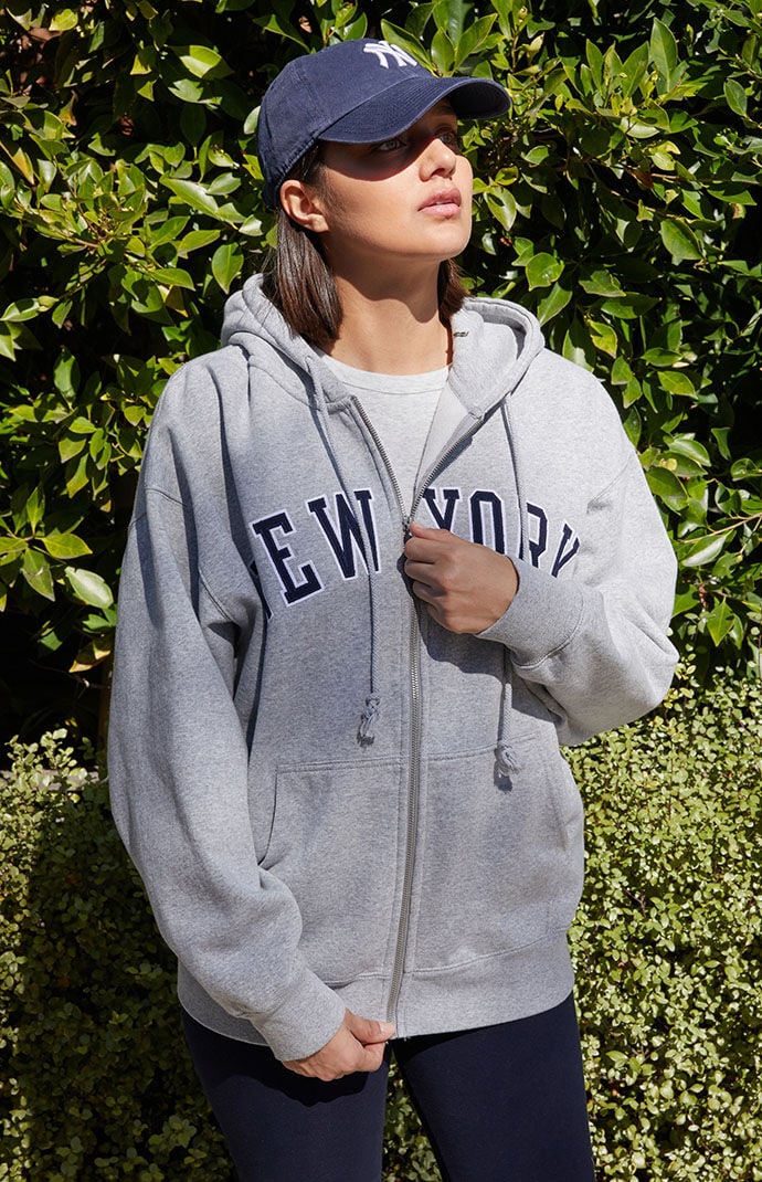 John Galt Christy New York Full Zip Hoodie PacSun