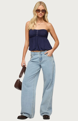 Yury Strapless Bubble Top image number 5