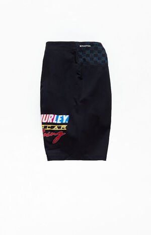 Eco Black Phantom NASCAR Racing 20" Boardshorts image number 3