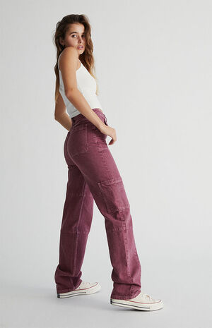 Berry&nbsp;Boyfriend Utility Pants image number 4