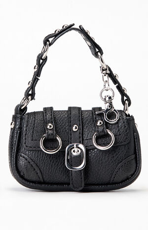 Faux Leather Mini Buckle Bag image number 3