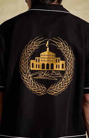 Piping Logo Camp Shirt image number 3