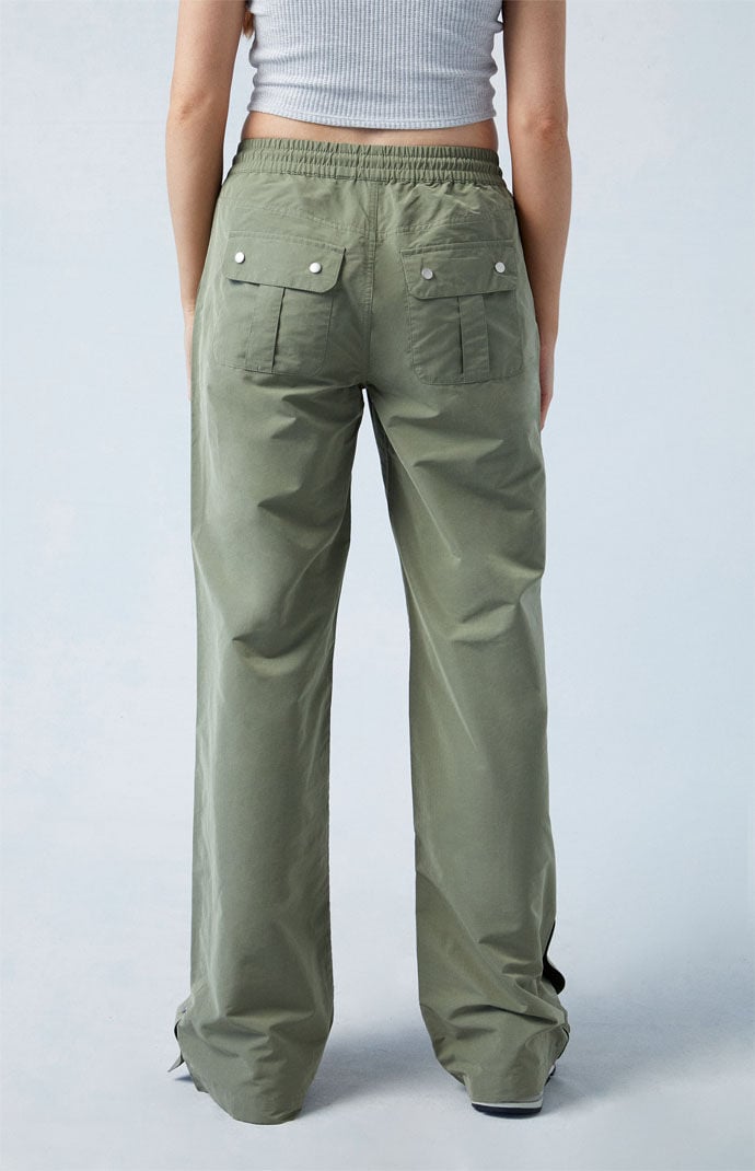 Pacsun khaki joggers hotsell