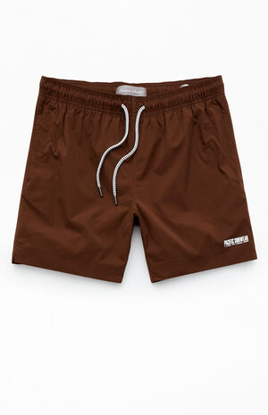 Solid Ripstop 6.5" Swim Trunks image number 1