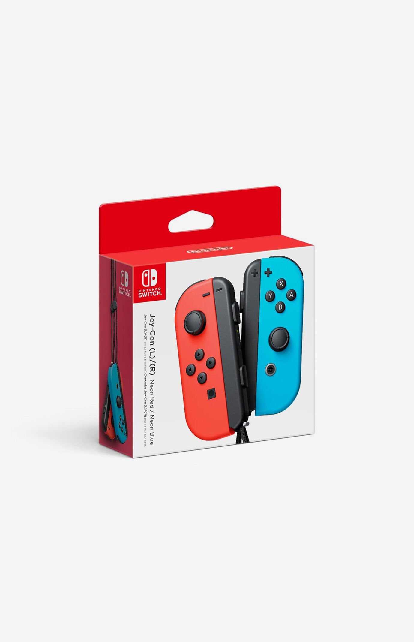 PacSun Joy-Con Neon Red & Neon Blue Nintendo Switch Controllers