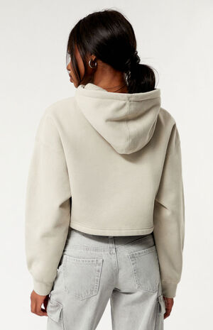 Bold Logo Cropped Hoodie image number 4