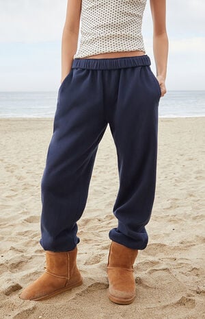 John Galt Blue Rosa Sweatpants PacSun