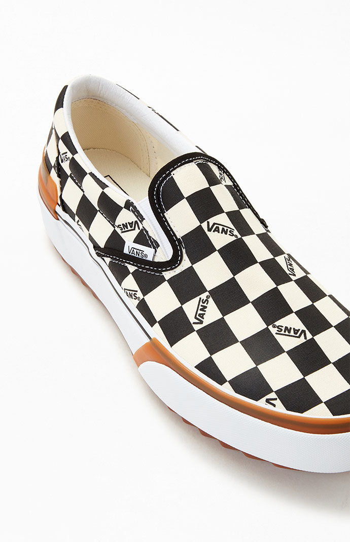 Vans checkerboard slip online on size 6
