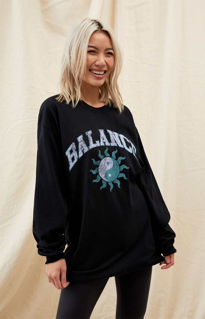 Balance Yin & Yang Long Sleeve T-Shirt
