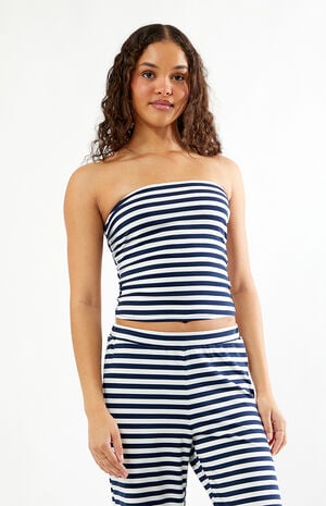 Your Favorite Lila Striped Tube Top | PacSun