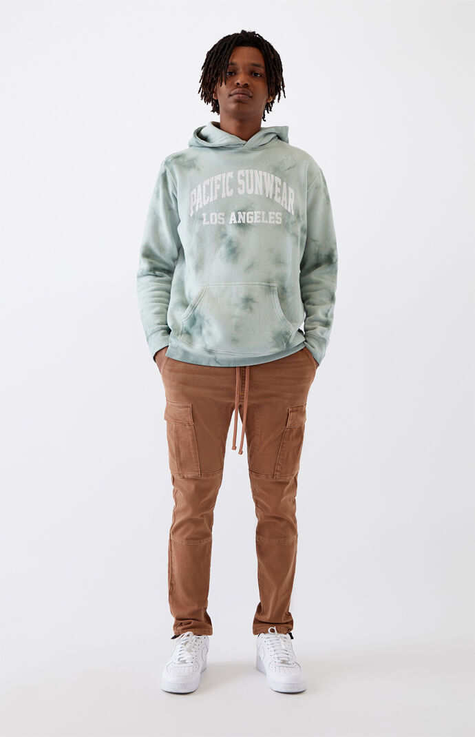 Utility Brown Slim Cargo Pants